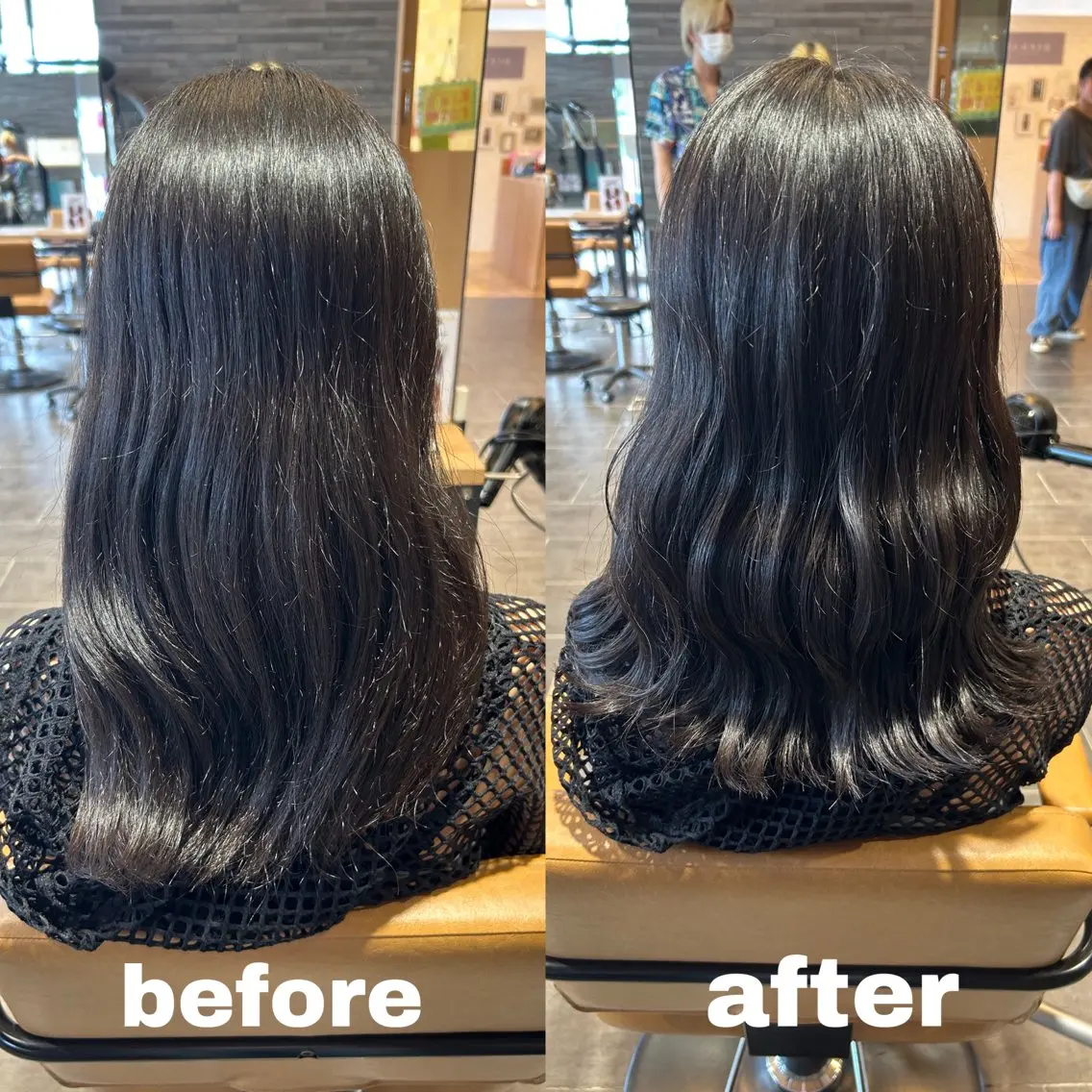 ロング 川野 柚奈のヘアスタイル