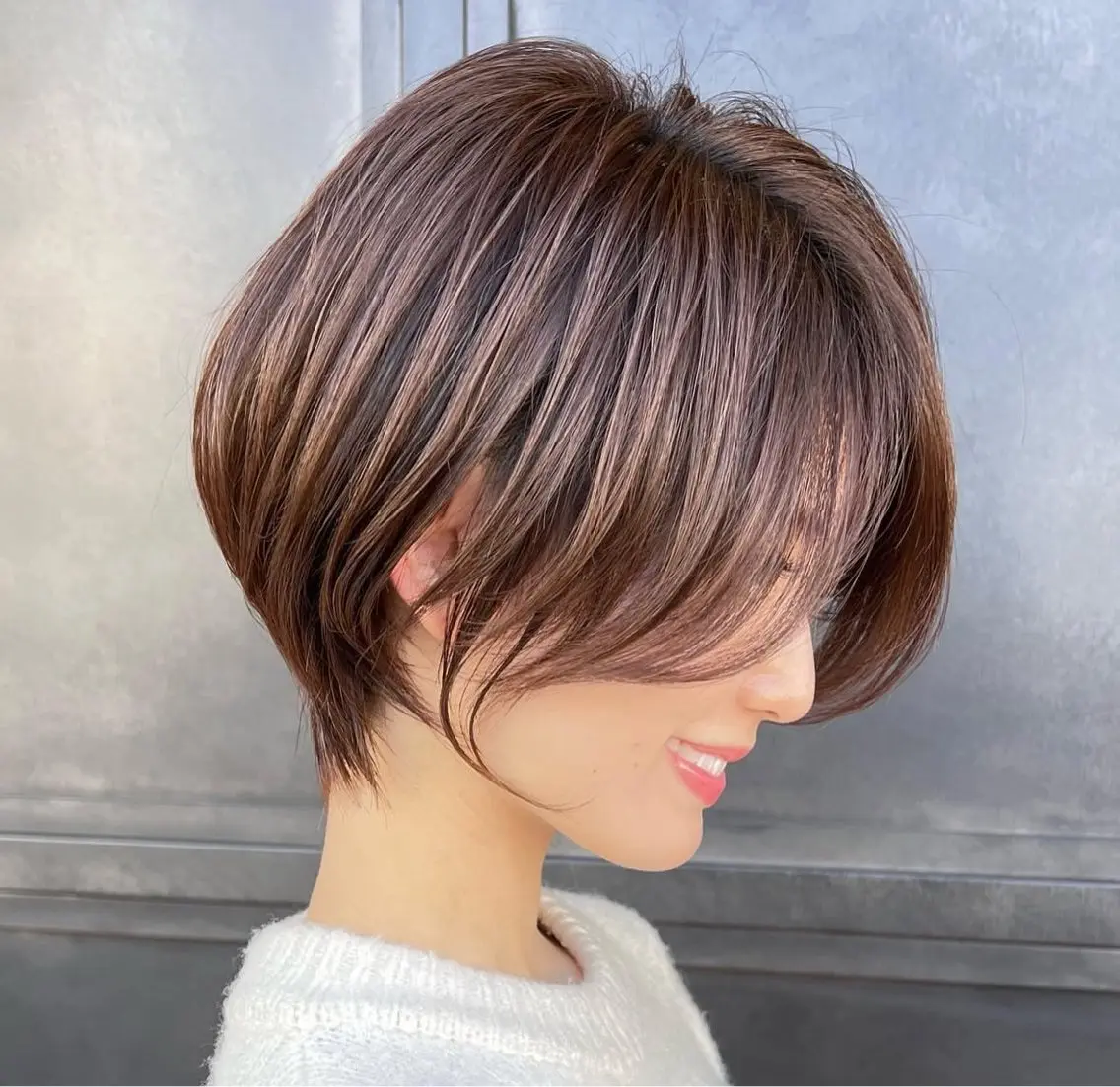【大人かわいい💠💕】丸みショート🤍炭酸ケア付き🫧の写真