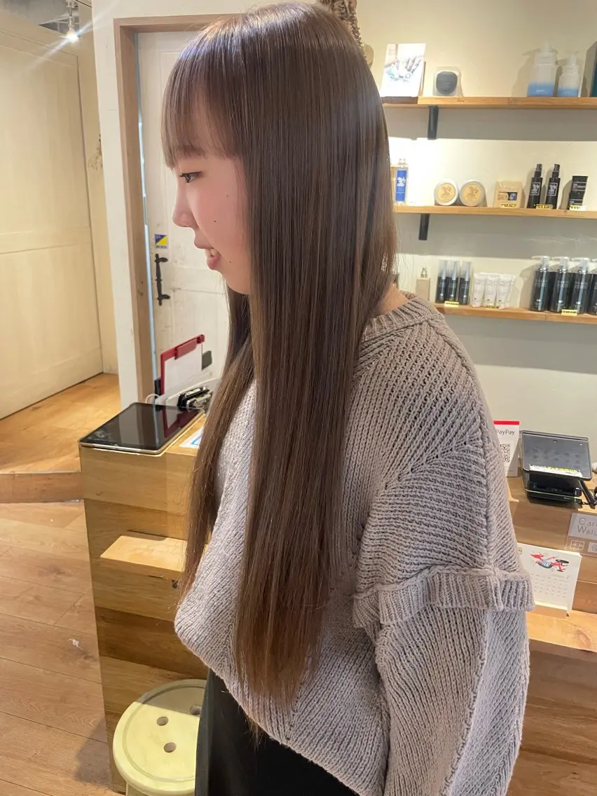 ロング 【ヘアケア特化型】 ネウィ京橋 juriのヘアスタイル