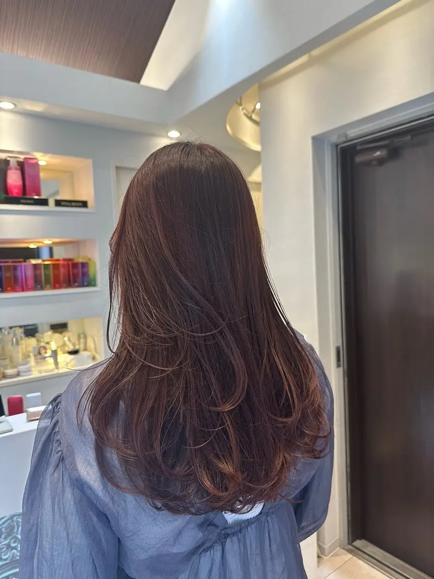カラー 田中 瑞希のヘアスタイル