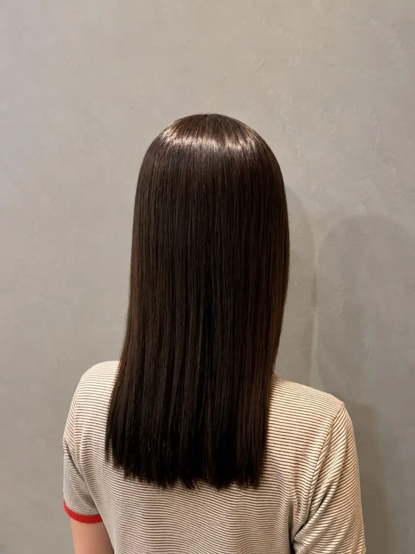 ロング 葛西 美穂のヘアスタイル