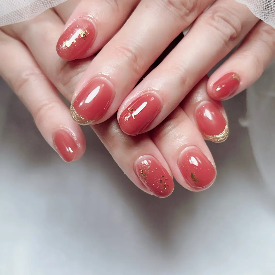 ネイル シンプルネイル ハンドネイル Cute Tips nailのネイルデザイン