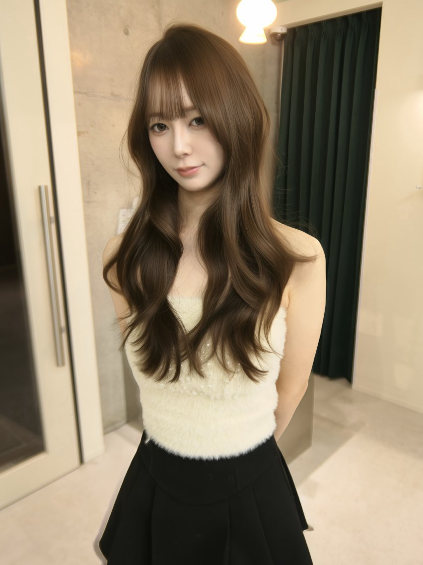 ロング カラー 透明感カラー カット ヘアカラー トリートメント ダブルカラー特化/ 栄/TAKESHIのヘアスタイル