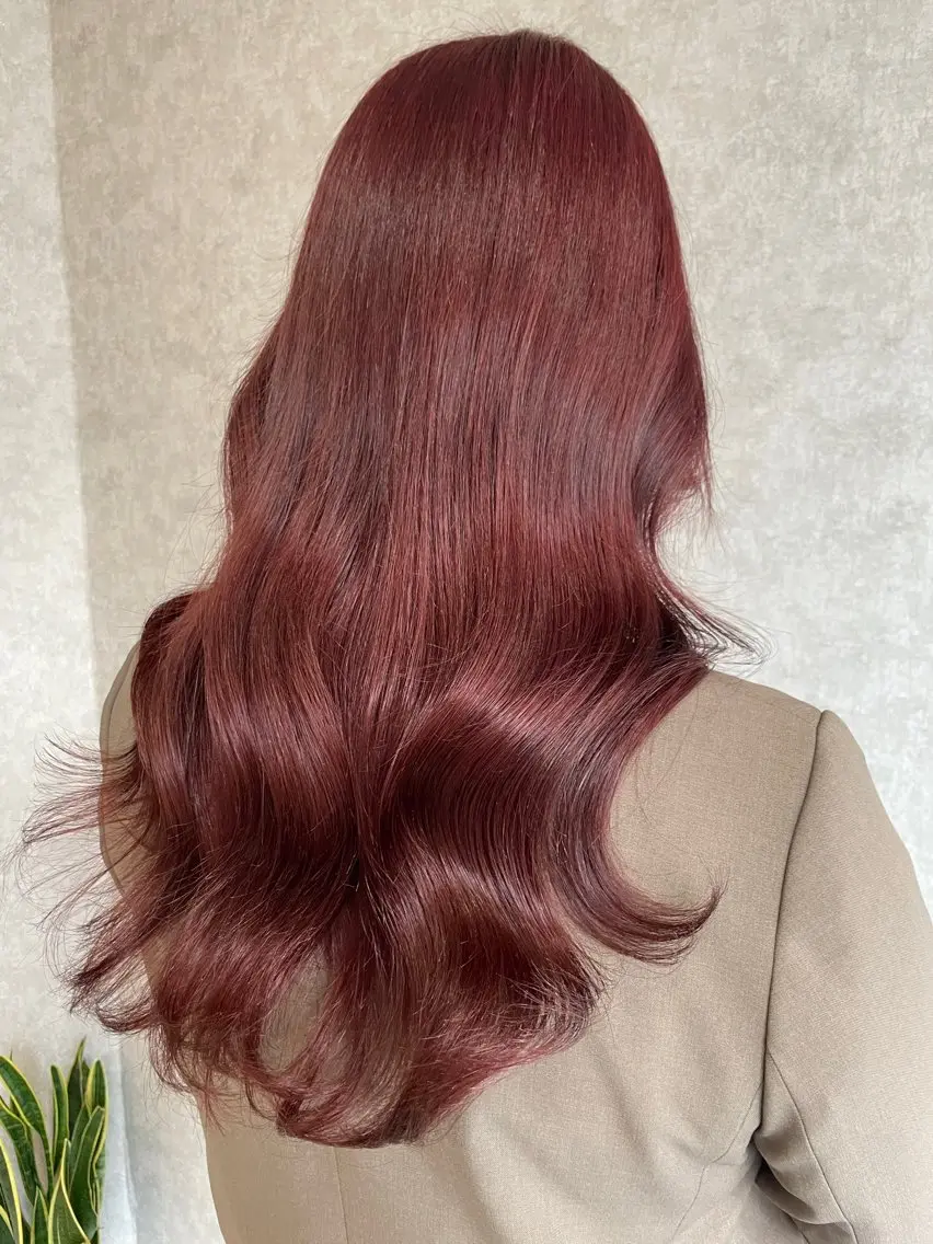 ロング カラー ヘアカラー Rina のヘアスタイル