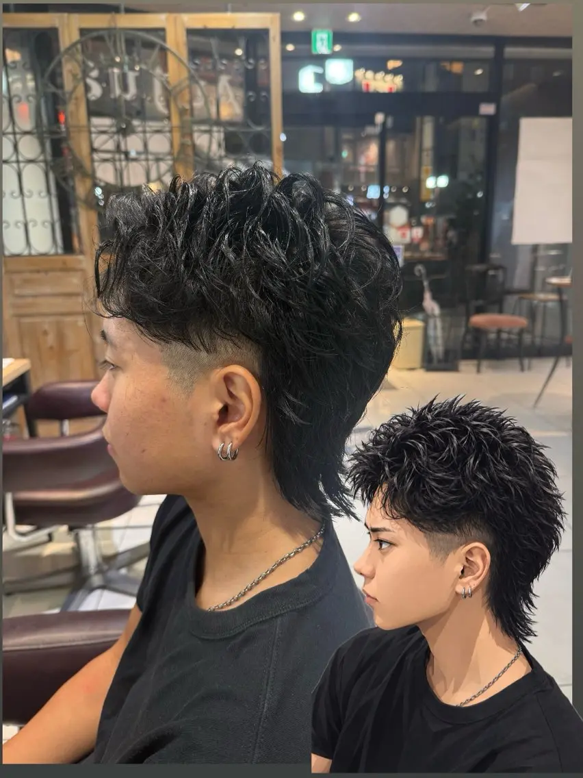 ショート メンズ カット 💥メンズパーマ特化 💥店長TERUKIのヘアスタイル