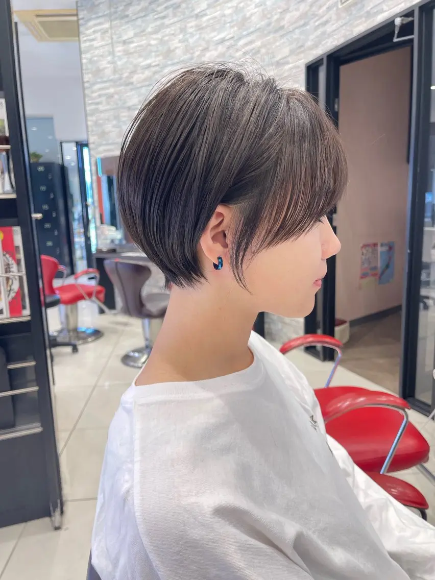 ショート カット ヘアカラー トリートメント ブリーチ/ハイトーン 天童市/SERINAのヘアスタイル