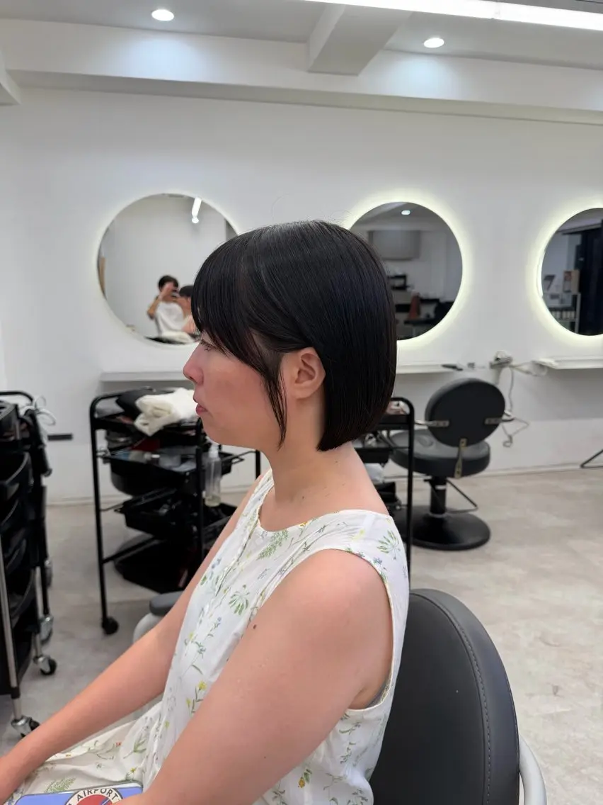 ショート ボブ ショートヘア カット 大人可愛いショート/ オシャレボブ田中大貴のヘアスタイル