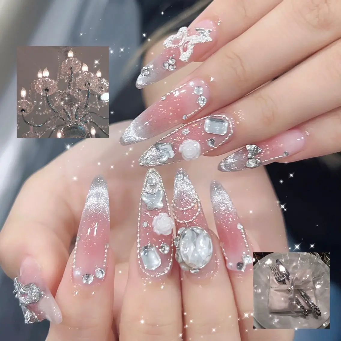 ネイル ハンドネイル 🪄mimi🎀 Midori🪽のネイルデザイン