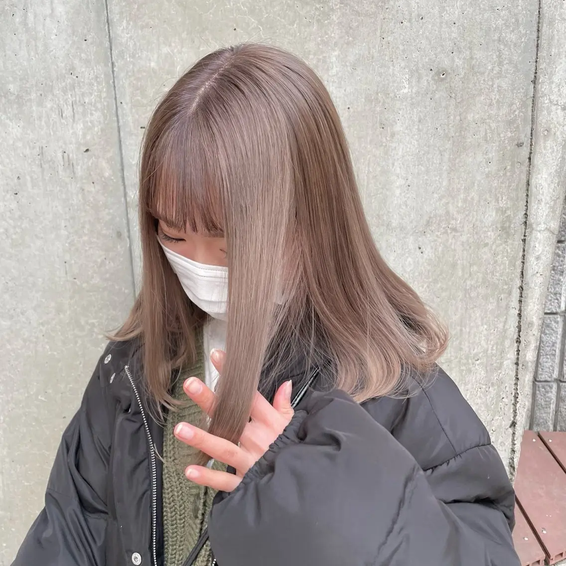 ブリーチヘアカラー🌈＆酸熱ケアトリートメント💊の写真
