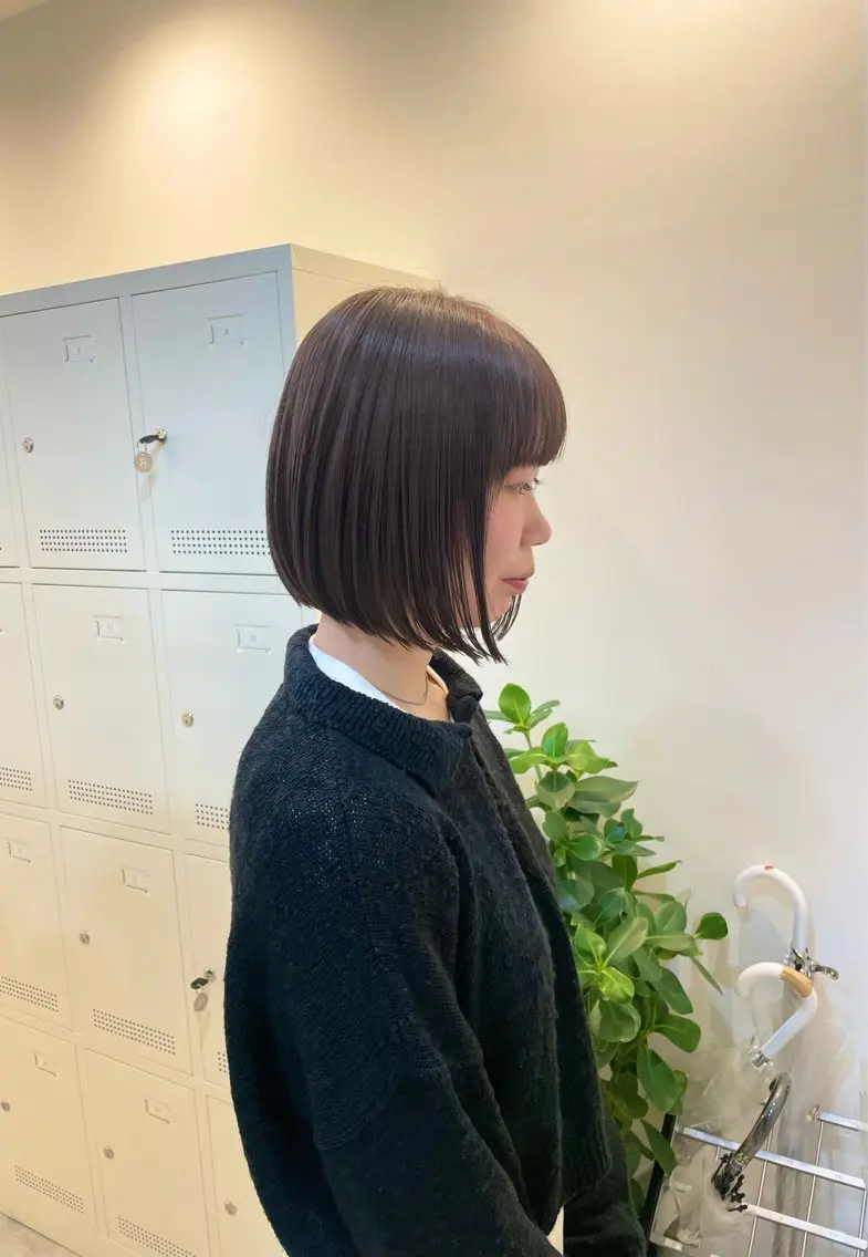 ショート minatsu 東京の技術を京都でのヘアスタイル