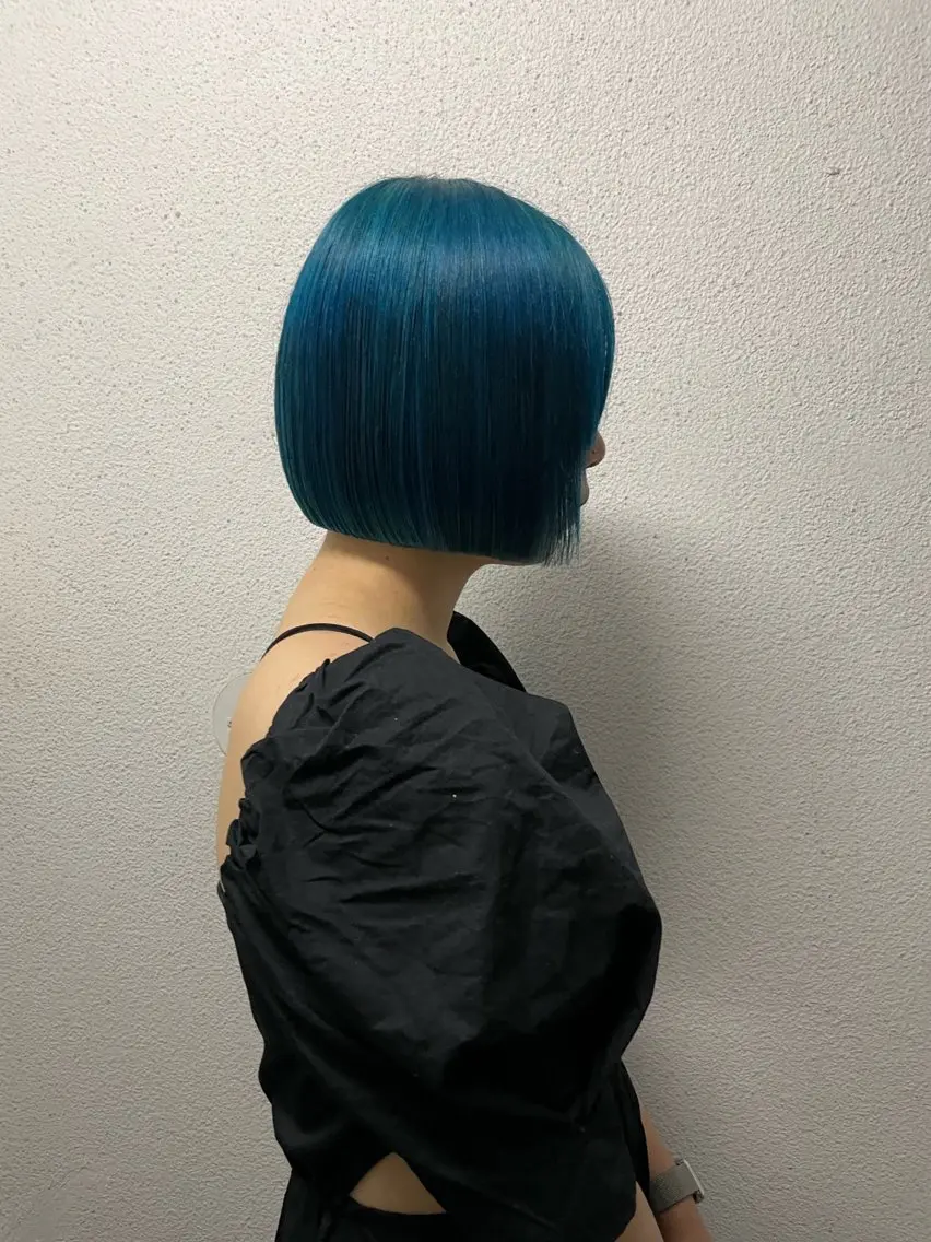 ショート カット ヘアカラー トリートメント ︎︎ yoshikiのヘアスタイル
