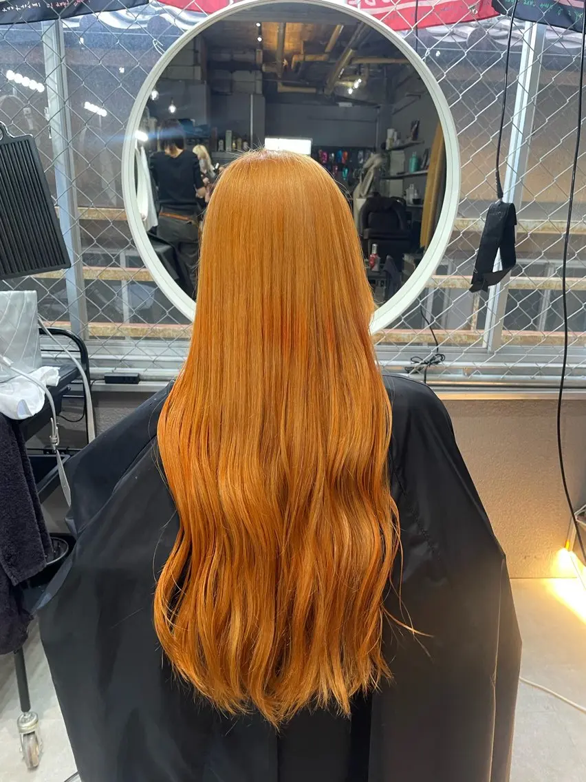 ロング カラー オレンジ ヘアカラー CoCooN nanamiのその他イメージ