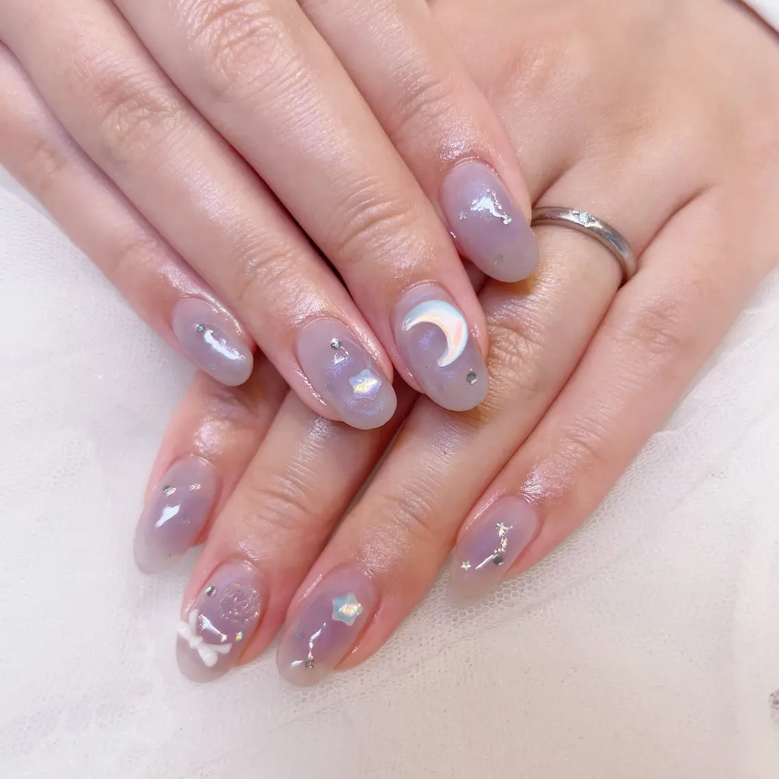 ネイル ハンドネイル nail salon pearのネイルデザイン