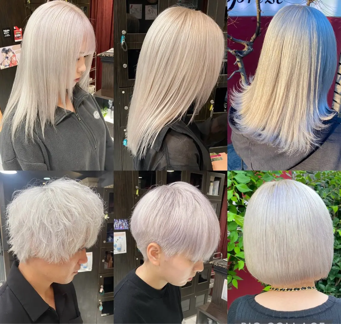 カラー ヘアカラー トリートメント グレージュ達人/赤み 消し/ブリーチ/岩崎のヘアスタイル