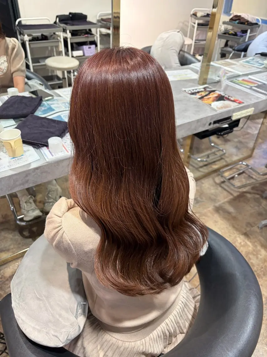 ロング 内川 楓子のヘアスタイル