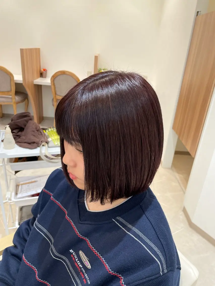 ショート カラー 髪質改善ケア/透明感 カラー伊藤 千尋のヘアスタイル