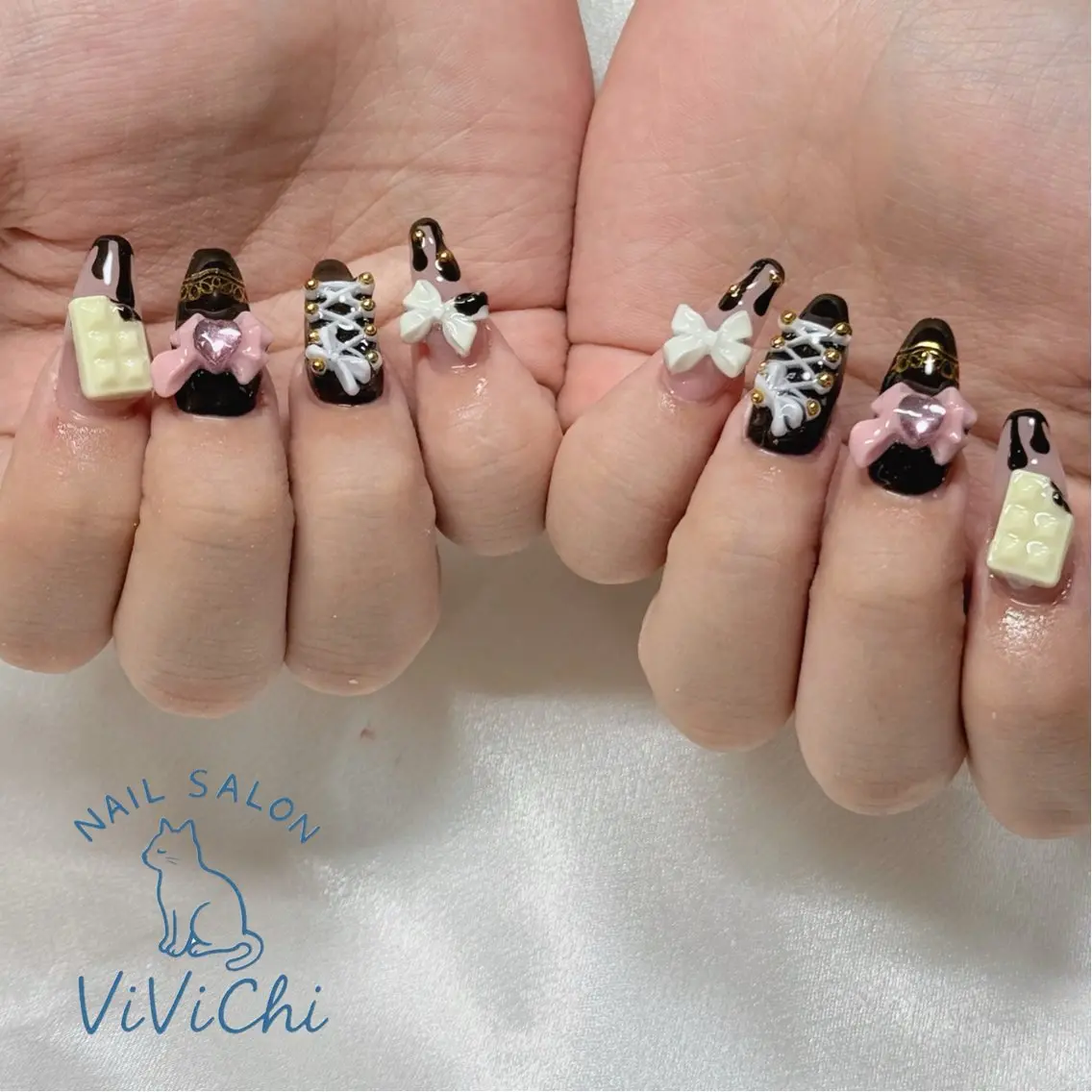 ネイル ハンドネイル ViViChi 梨帆のネイルデザイン