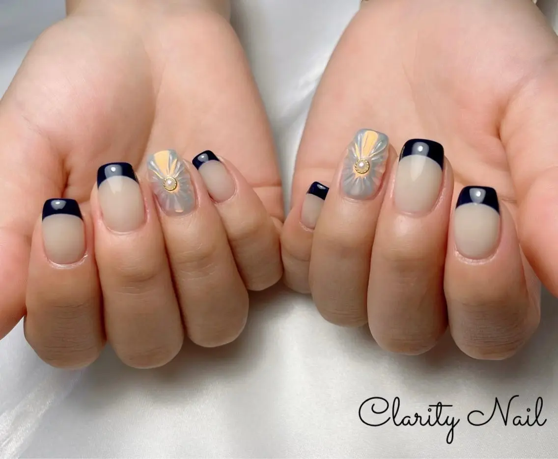 ネイル アートネイル 持ち込み ハンドネイル Clarity Nailのネイルデザイン