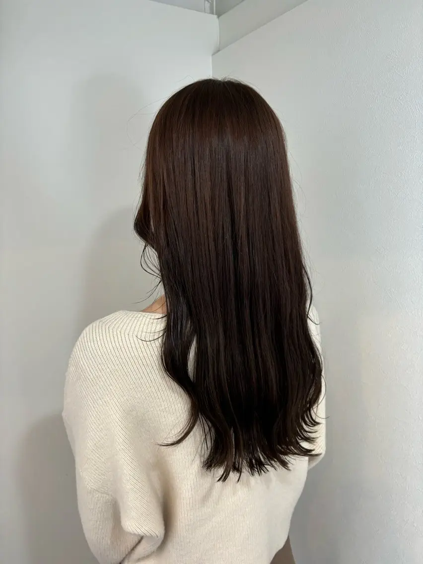 【💗人気No.1💗】 カット＋透明感カラー＋トリートメントの写真