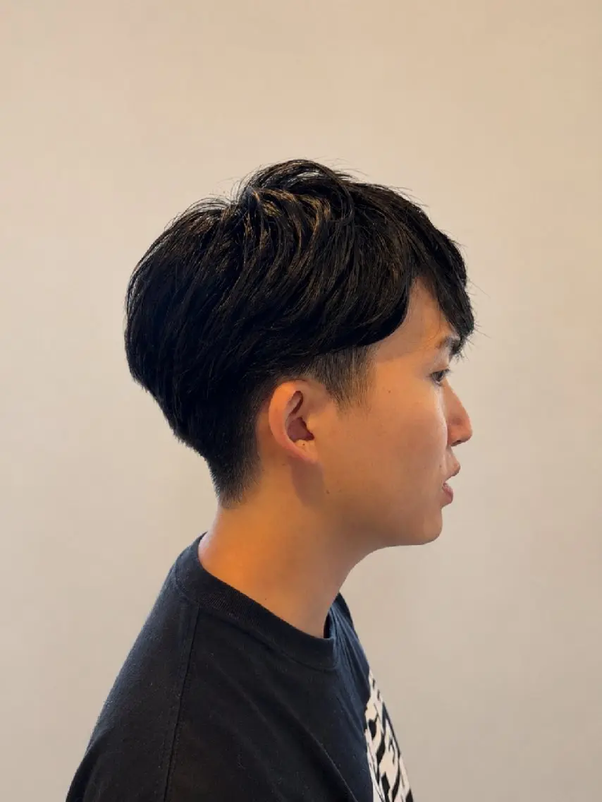 ショート メンズ メンズパーマ ANDIAMO栄 chisatoのヘアスタイル