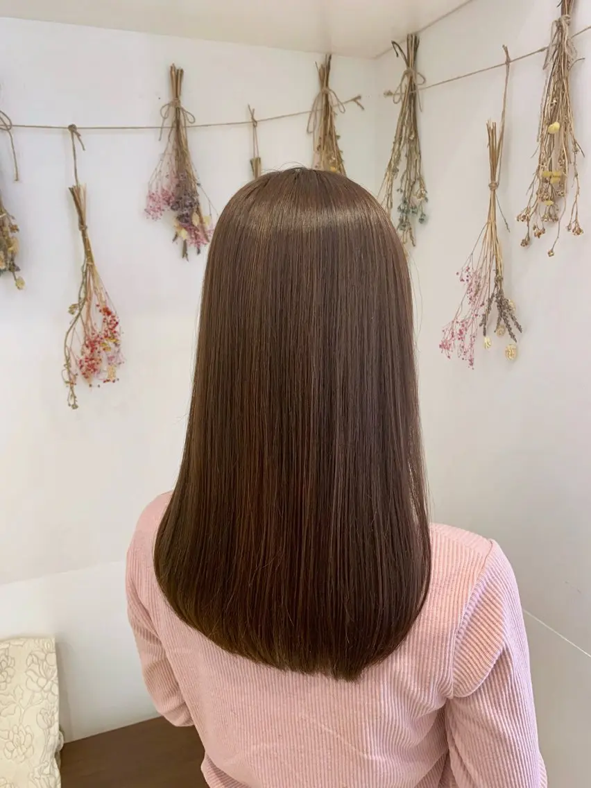 ロング カラー レイヤーカット 💎Ash茗荷谷💎のヘアスタイル