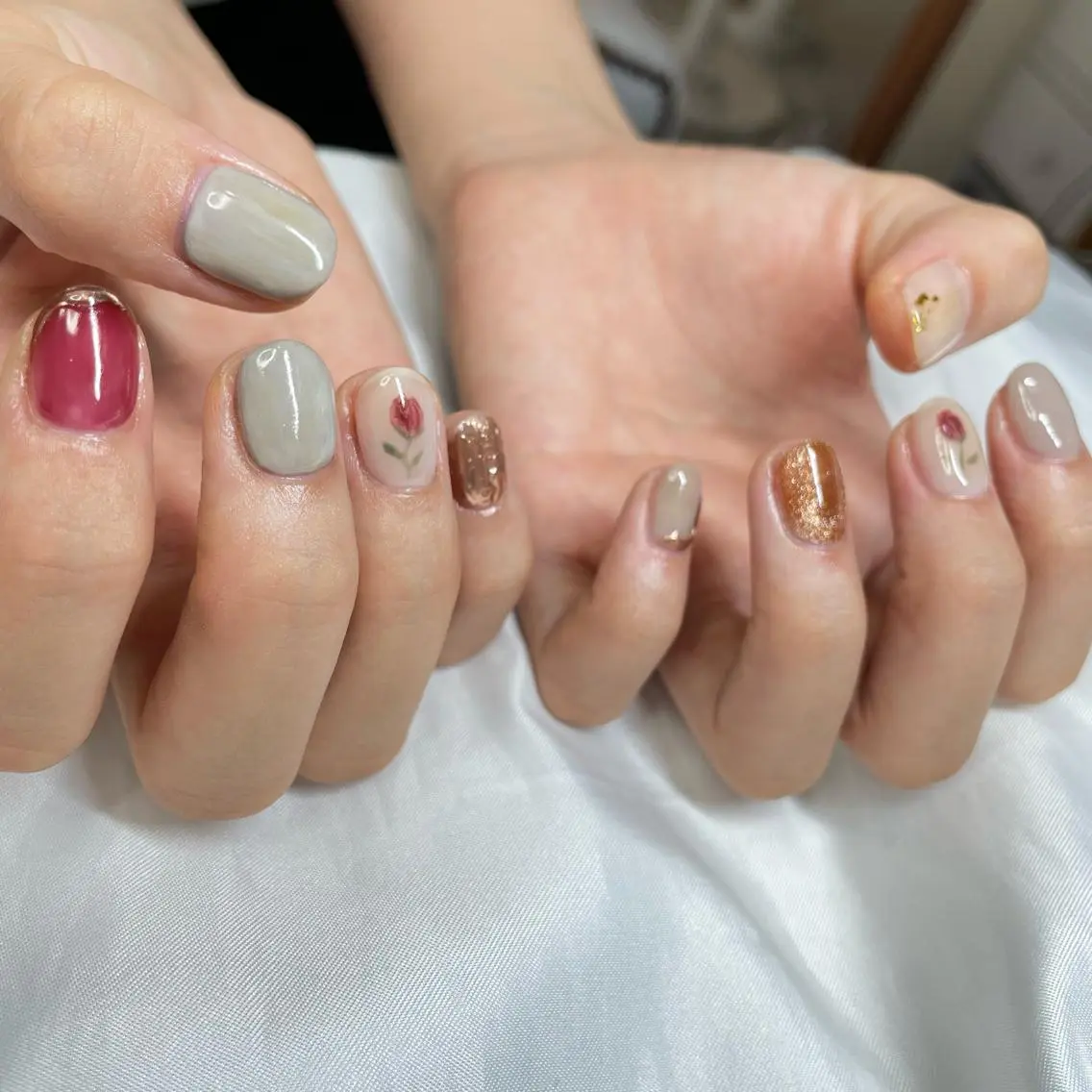 ネイル ハンドネイル うにゃねいる🌷 Mayaのネイルデザイン