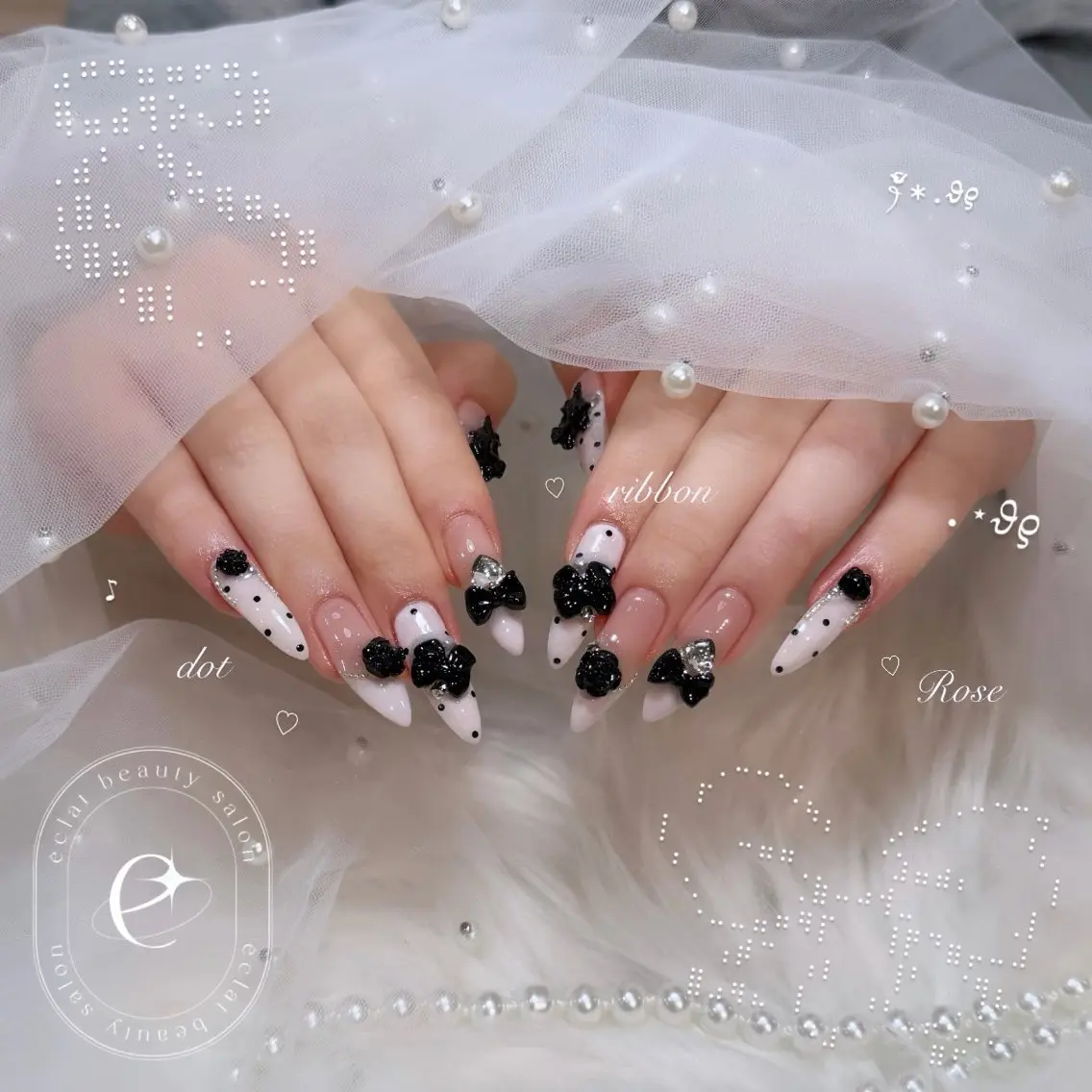 ネイル ハンドネイル eclat Kaedeのネイルデザイン