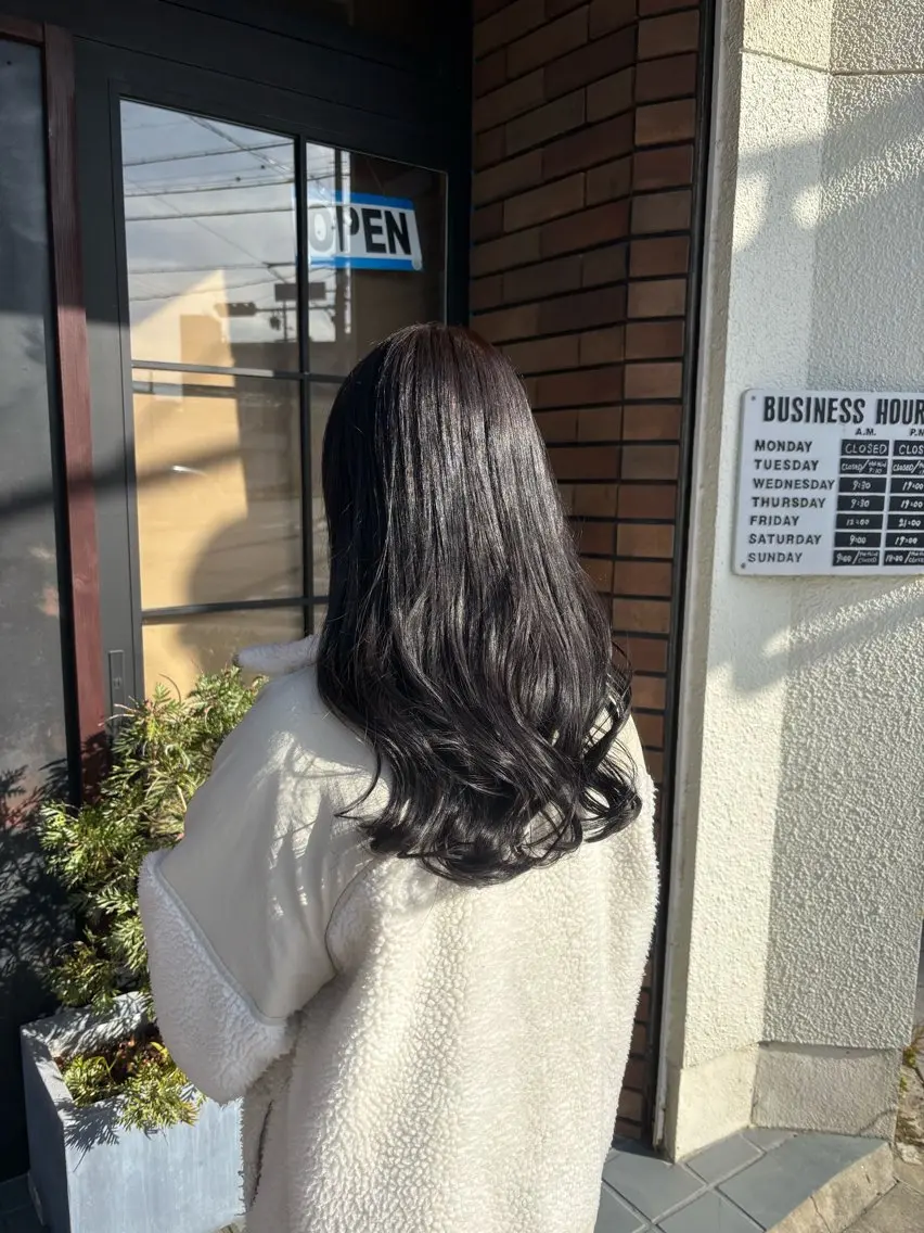 ロング カラー 蛭川 愛奈のヘアスタイル
