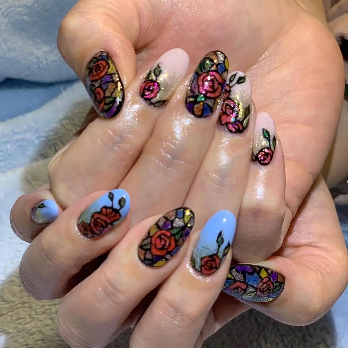 ネイル ハンドネイル Ryu-nail 對馬　琴美のネイルデザイン
