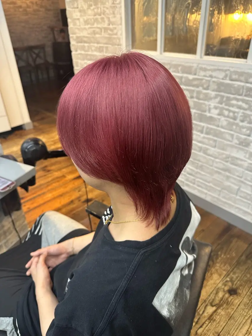 カラー メンズ 🩵メンズショート✨ パーマスタイル みくのヘアスタイル