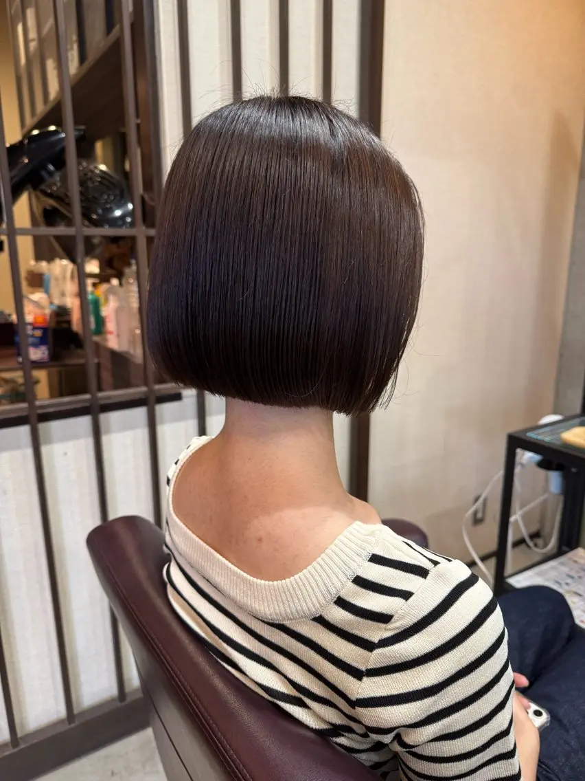 ショート カラー カット ヘアカラー 東 公桂のヘアスタイル