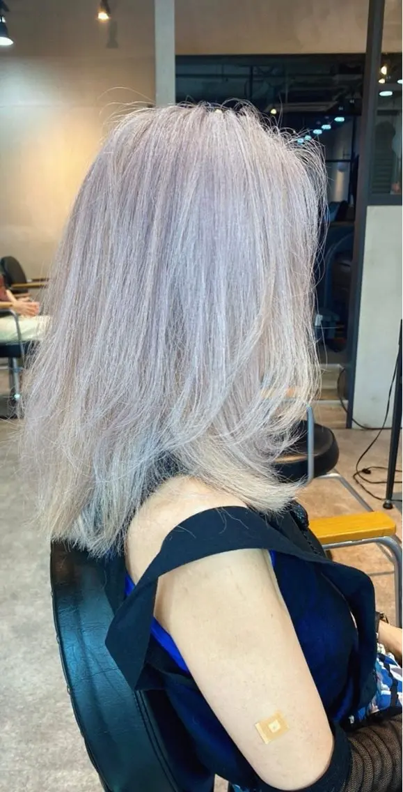 【ハイトーンカラー必見】カット+カラー+ブリーチ+ベースTRの写真