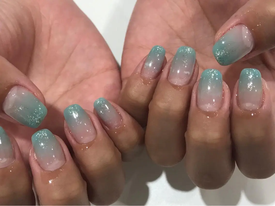 ネイル ラメ(グリッター) Charme. NOBUKOのネイルデザイン