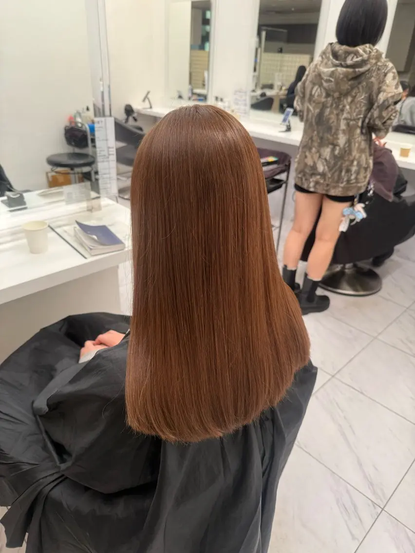 ロング カラー ヘアアレンジ ヘアカラー トリートメント ヘアセット 💗横浜美容室 💗HARUNAのヘアスタイル