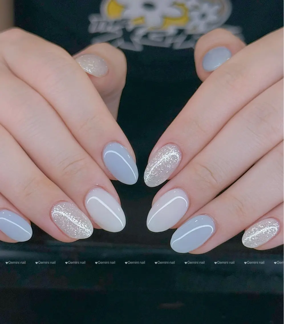 ネイル フラッシュネイル ワンカラーネイル Gemini nail.Yukiのネイルデザイン