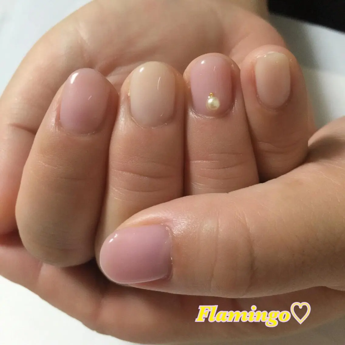 ネイル フィルイン/爪育成♡ 40代からのサロンのネイルデザイン