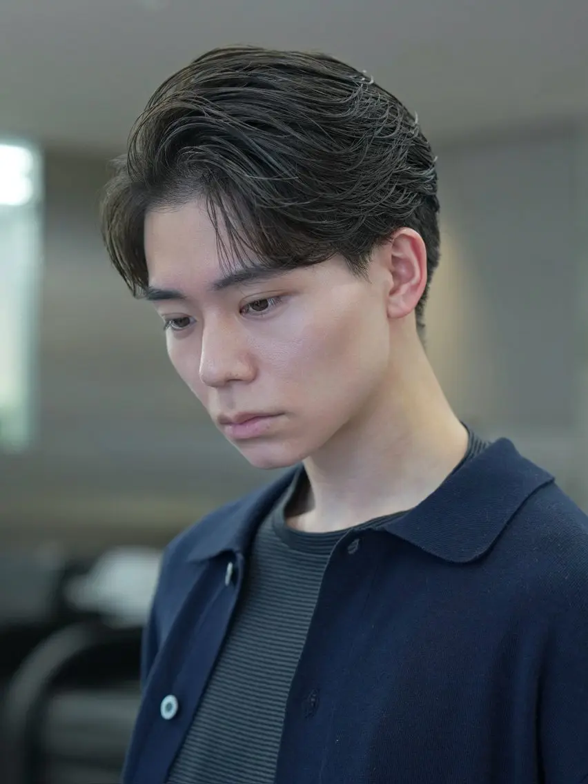 パーマ メンズ カット パーマ 安藤幹人 メンズパーマのヘアスタイル