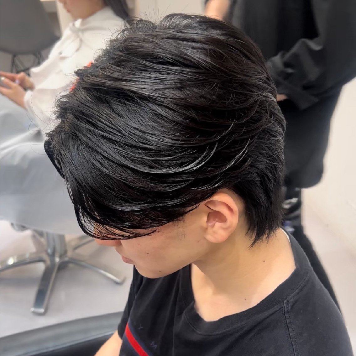メンズ マッシュ/ショート/ 町田メンズサロンのヘアスタイル