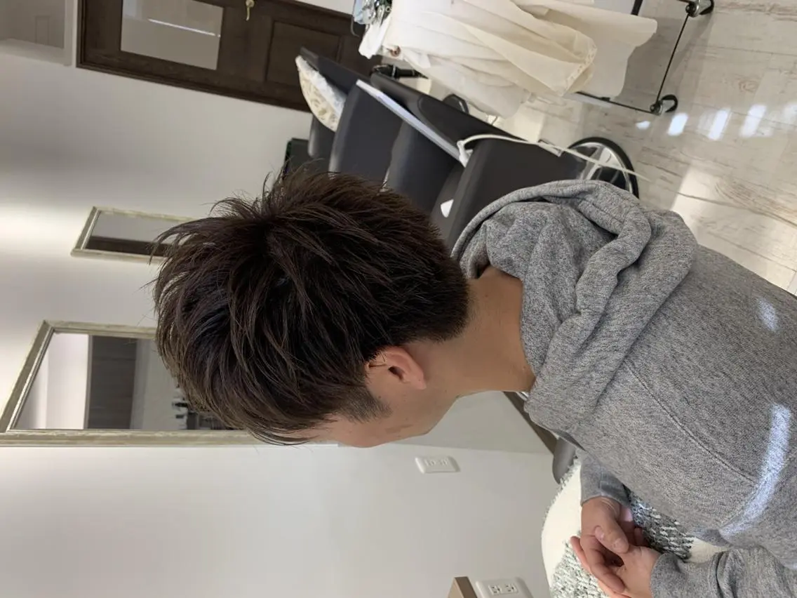 ショート メンズ 瀬尾 由希菜のヘアスタイル