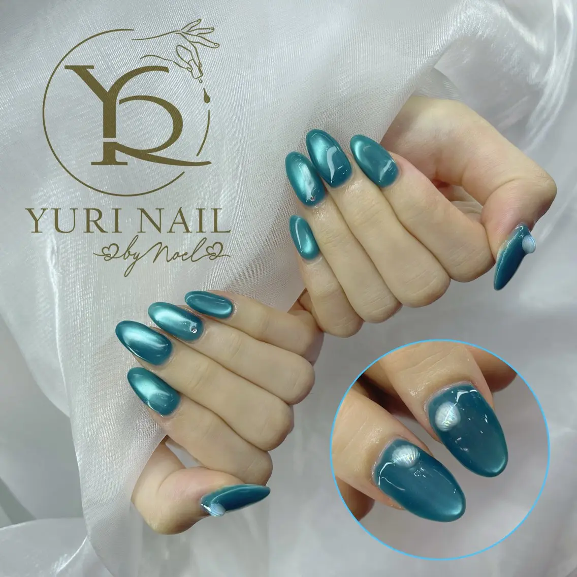 ネイル チークネイル フットネイル フレンチネイル グラデーション キラキラネイル ハンドネイル フットネイル ハンドケア YURI Nail Funabashiのネイルデザイン