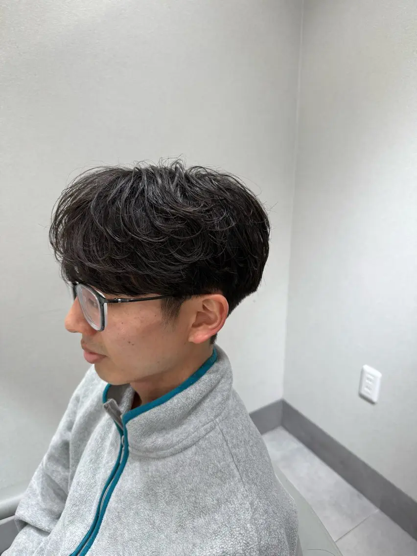 メンズ カット 加納 大翔のヘアスタイル