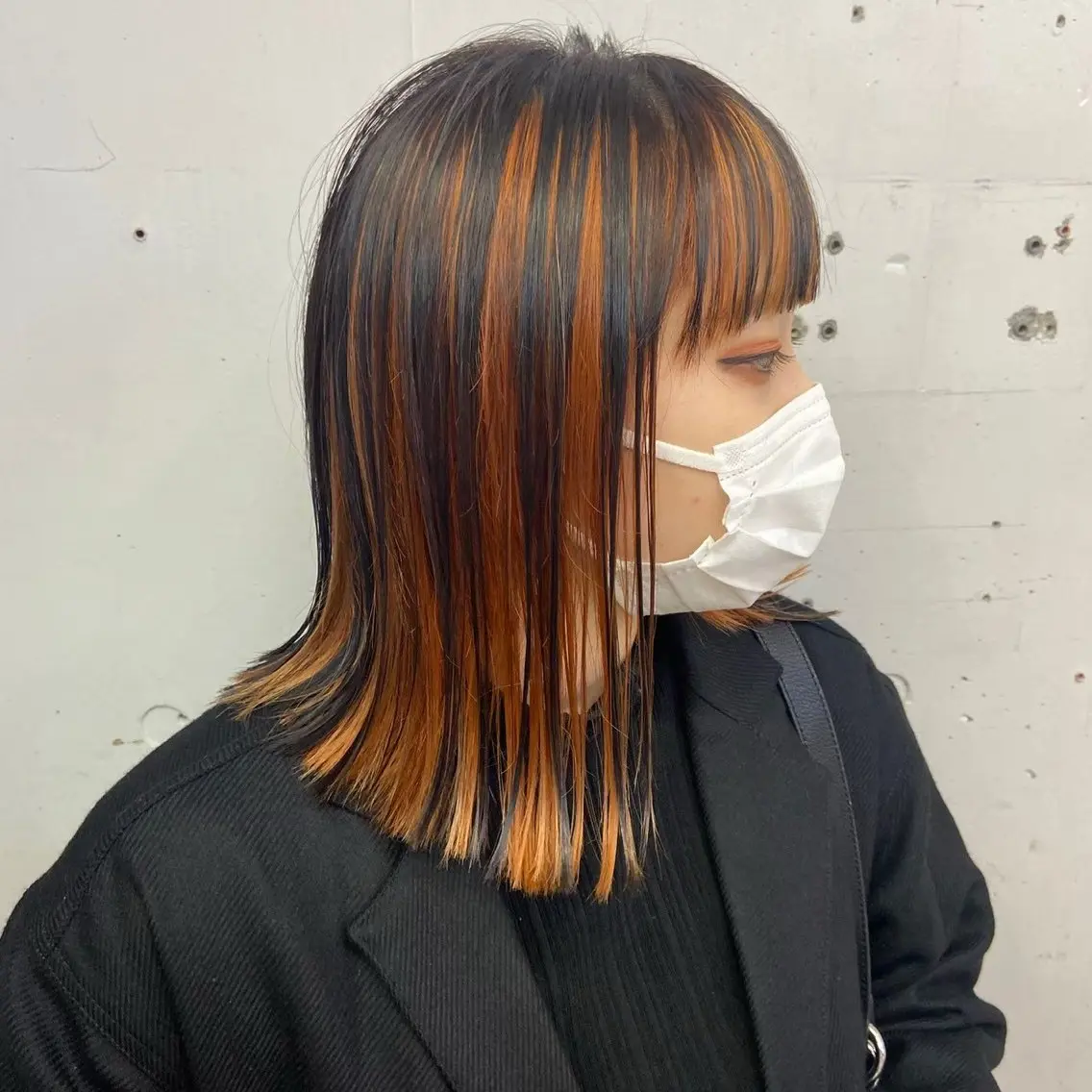 ミディアム カラー ヘアアレンジ ヘアカラー トリートメント 💟ケア×ハイトーン 💟/ミオのヘアスタイル