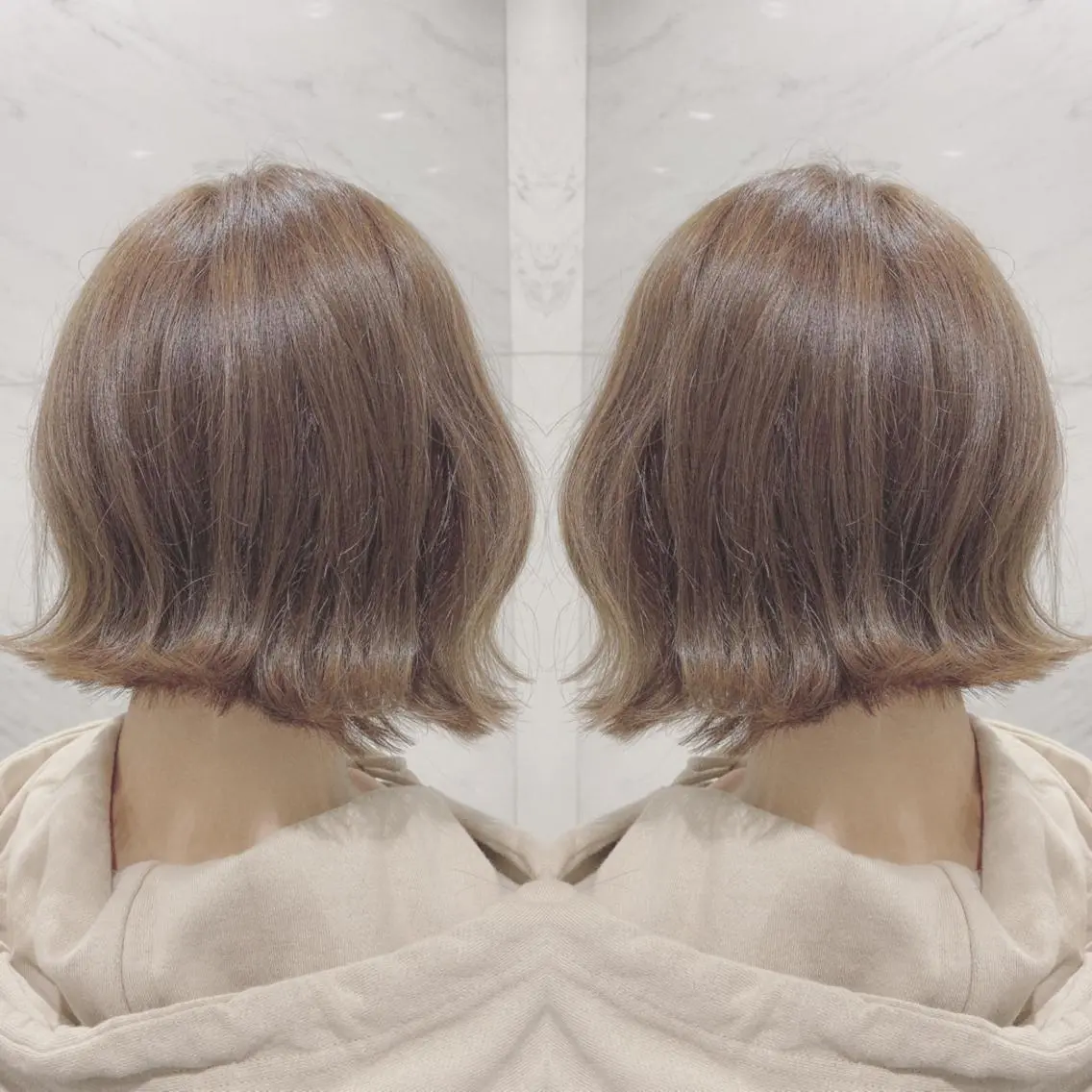 ショート カラー カット ヘアカラー トリートメント 重政 和樹のヘアスタイル