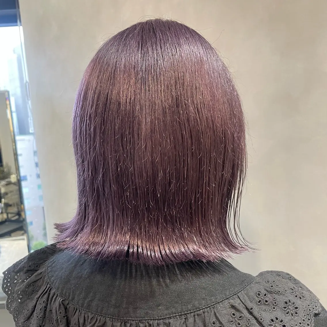 ミディアム カラー ヘアアレンジ カット ヘアカラー 🎀レイヤー 透明感 カラーyuuri🎀のヘアスタイル