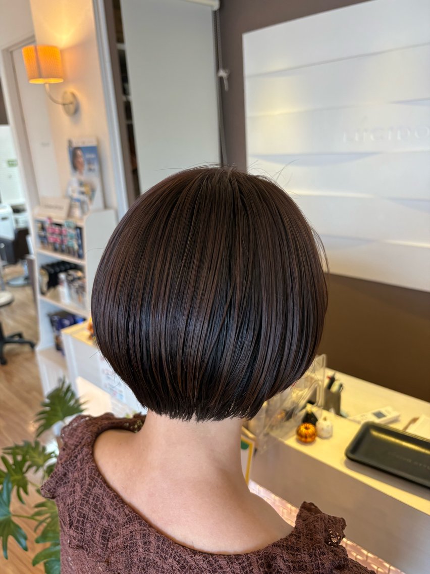 ショート ショートボブ ボブ ショートヘア トリートメント カット トリートメント やまだ のぶよのヘアスタイル