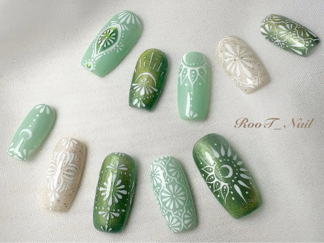 ネイル ハンドネイル RooT Nailのネイルデザイン