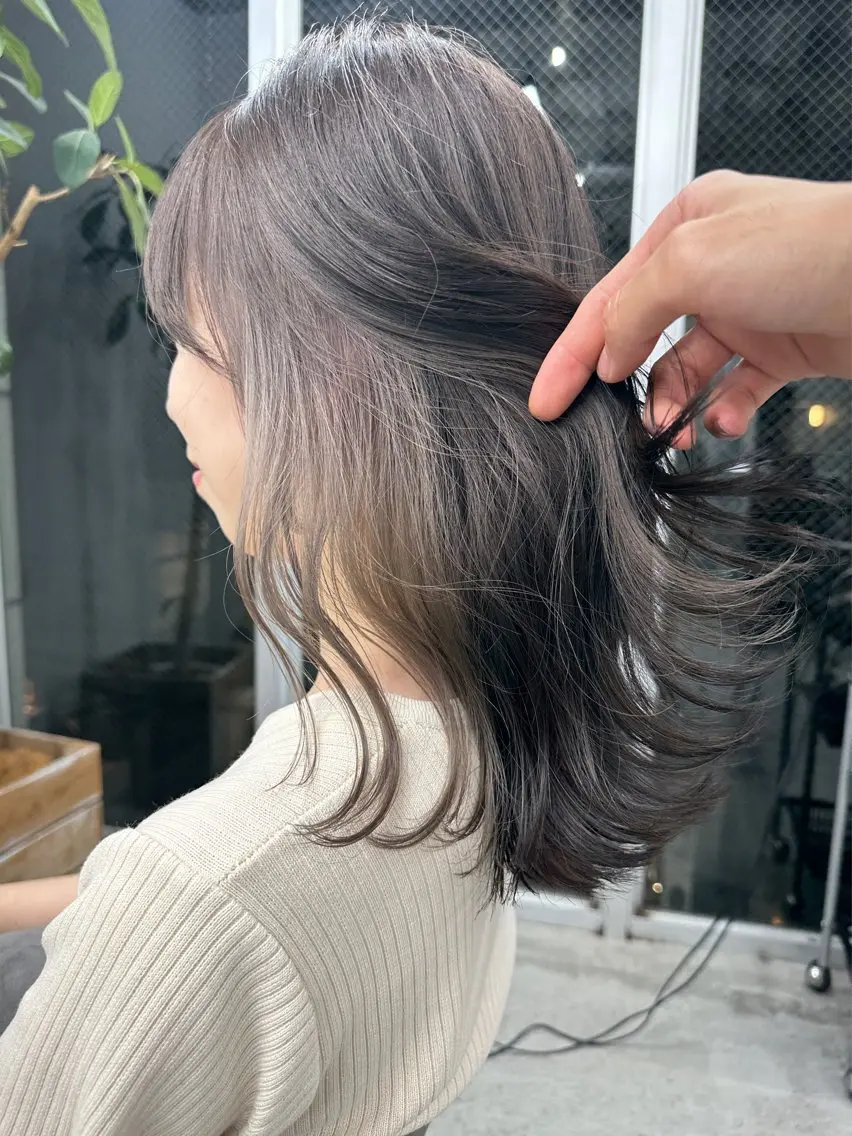 カラー カット ヘアカラー トリートメント ブリーチダブルカラー 【koide】のヘアスタイル