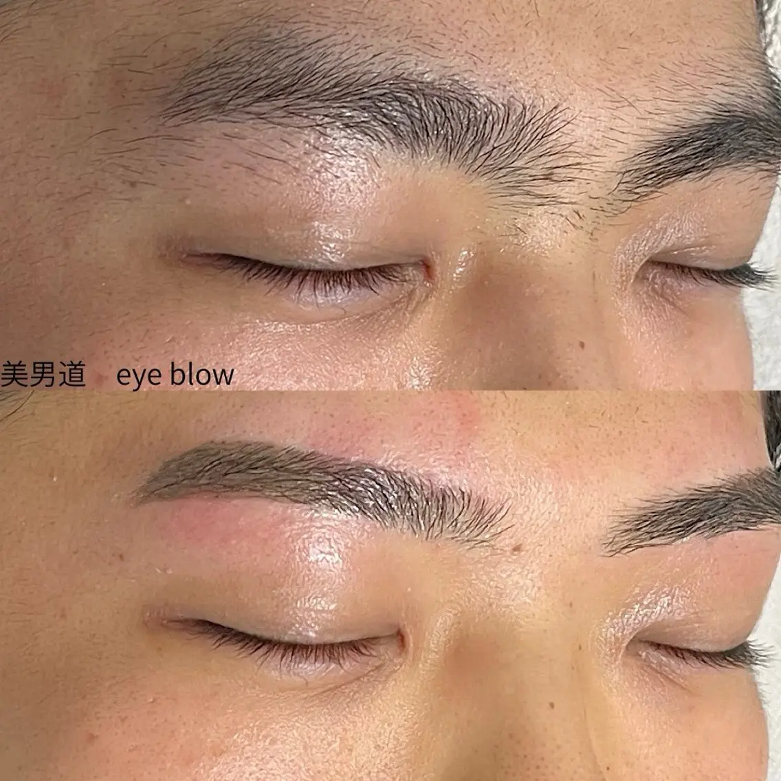 メンズ アイブロウ ワックス脱毛 眉カット BINANDO 桑原の眉毛・アイブロウイメージ