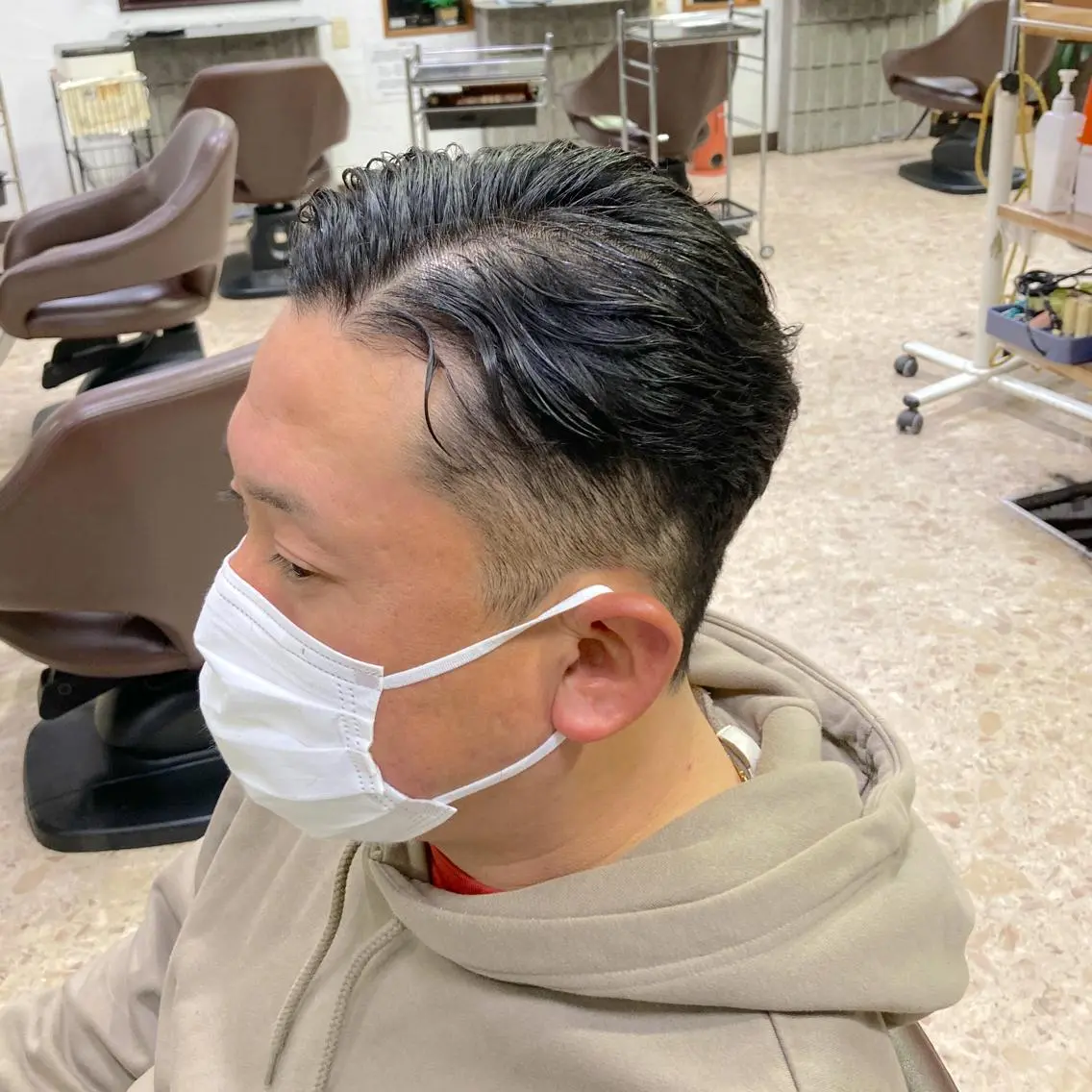 ショート メンズ 刈り上げ メンズ特化/垣見 隼人のヘアスタイル