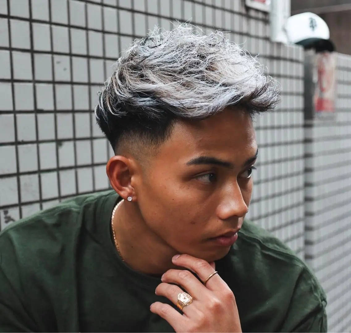 ショート カラー パーマ メンズ 💈men's💈 satoru中目黒のヘアスタイル